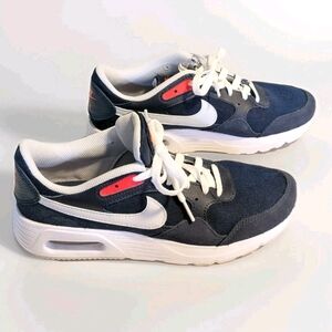Nike Men's AIR MAX SC Size 7 Midnight Navy/White Running Shoes CW4555-400 Wms 9